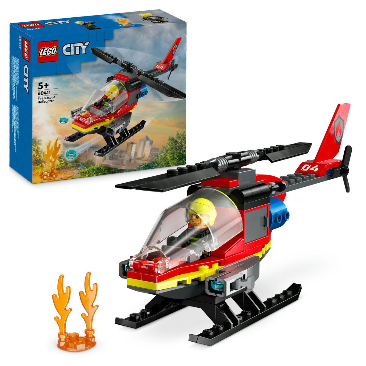 LEGO. Elicopter de pompieri