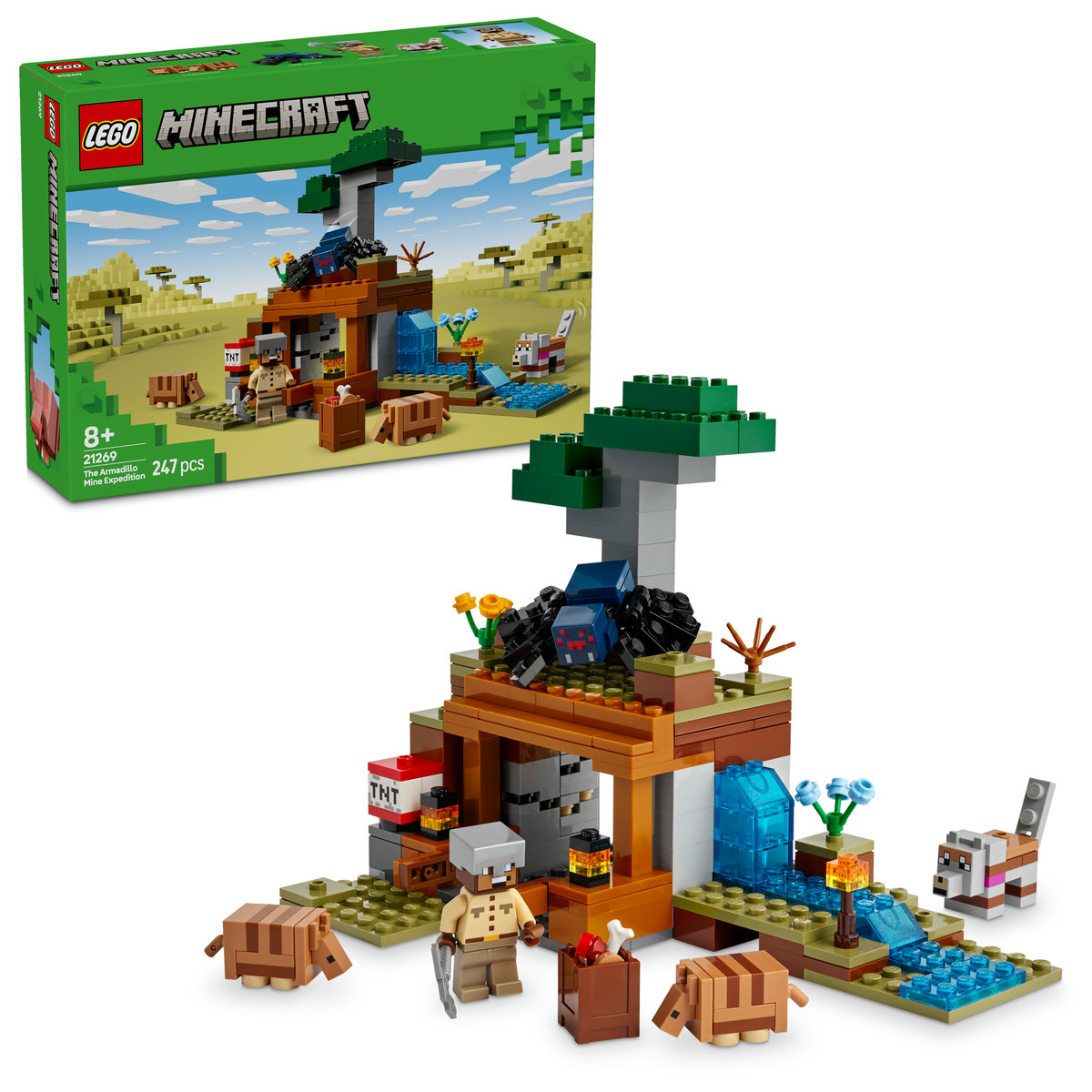 LEGO. Expeditia de minerit cu Tatu - aventura in mina