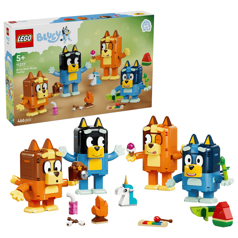 LEGO. Familia lui Blue din caramizi