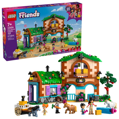 LEGO. Ferma si grajd pentru ponei - joaca creativa pentru copii si animale