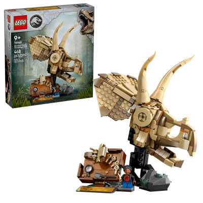 LEGO. Fosile de dinozaur: craniu de Triceratops
