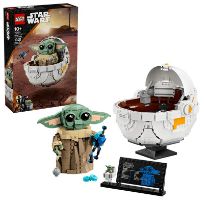 LEGO. Grogu cu landoul planor - aventuri in galaxie