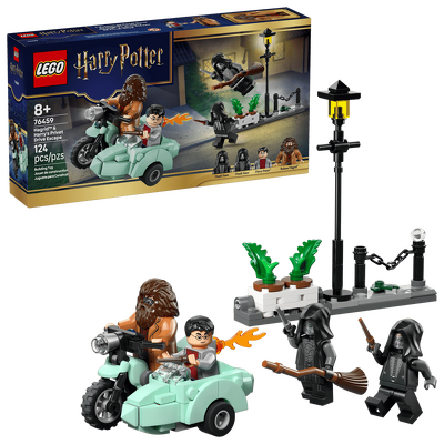 LEGO. Harry Potter - Hagrid si Harry in fuga de pe Aleea Boschetelor