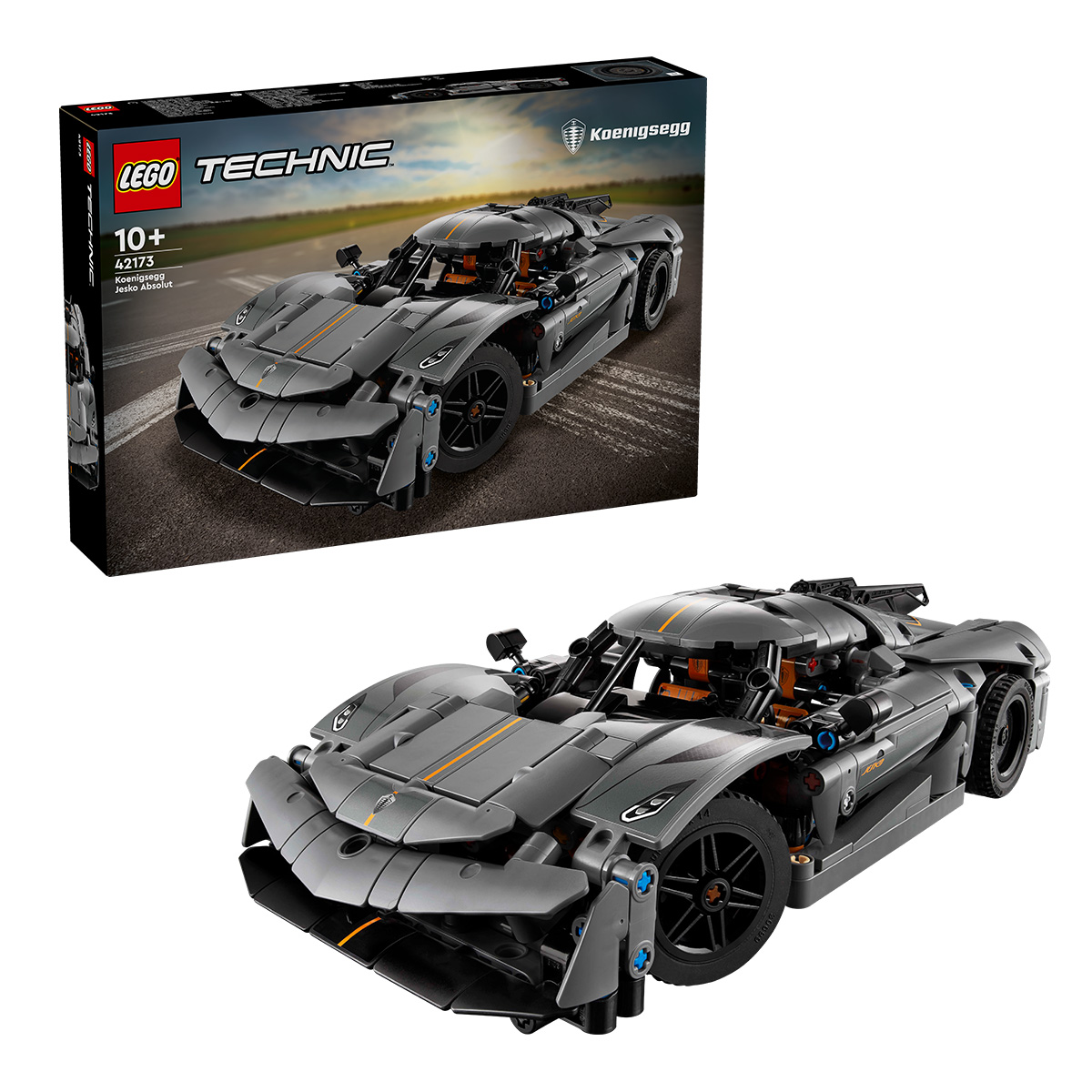LEGO. Hipermasina Koenigsegg Jesko Gri Absolut