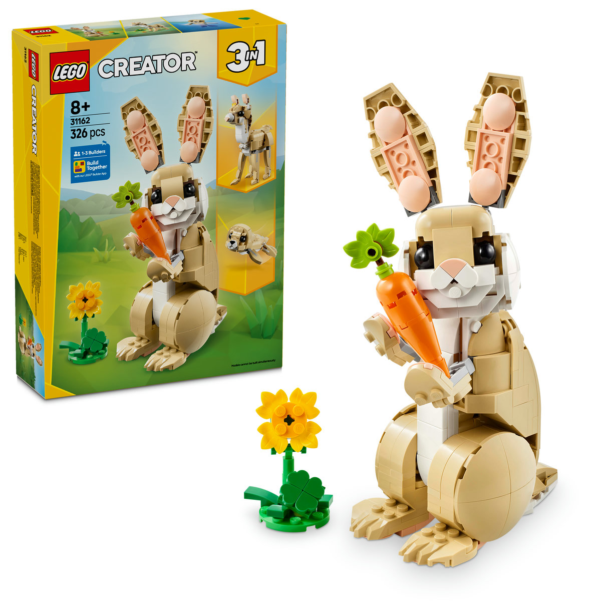 LEGO. Iepuras dragalas - joaca creativa si distractie