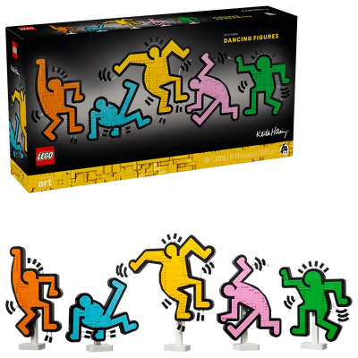 LEGO. Keith Haring figurine care danseaza - arta si colectie pentru fani