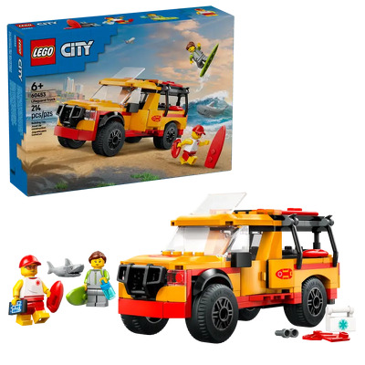 LEGO. Masina de interventie a salvamarilor - actiune si salvare pe plaja