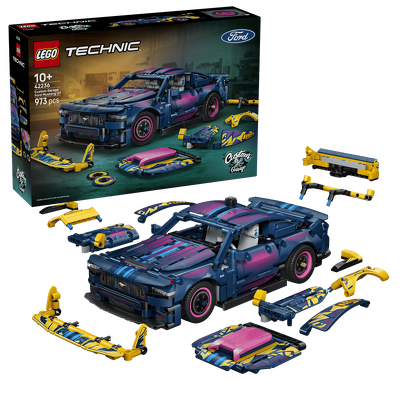 LEGO. Masina personalizata Ford Mustang GT