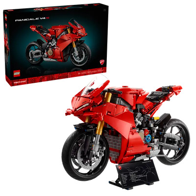 LEGO. Motocicleta Ducati Panigale V4 S – replica sport de mare viteza