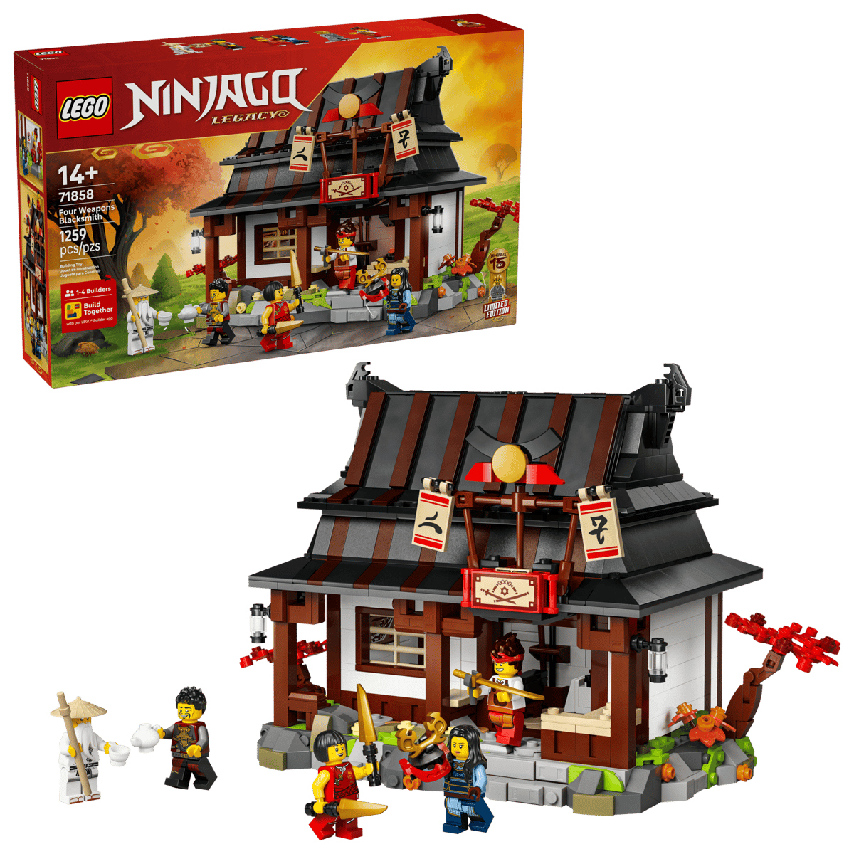 LEGO Ninjago. Fierarul patru arme la a 15-a aniversare