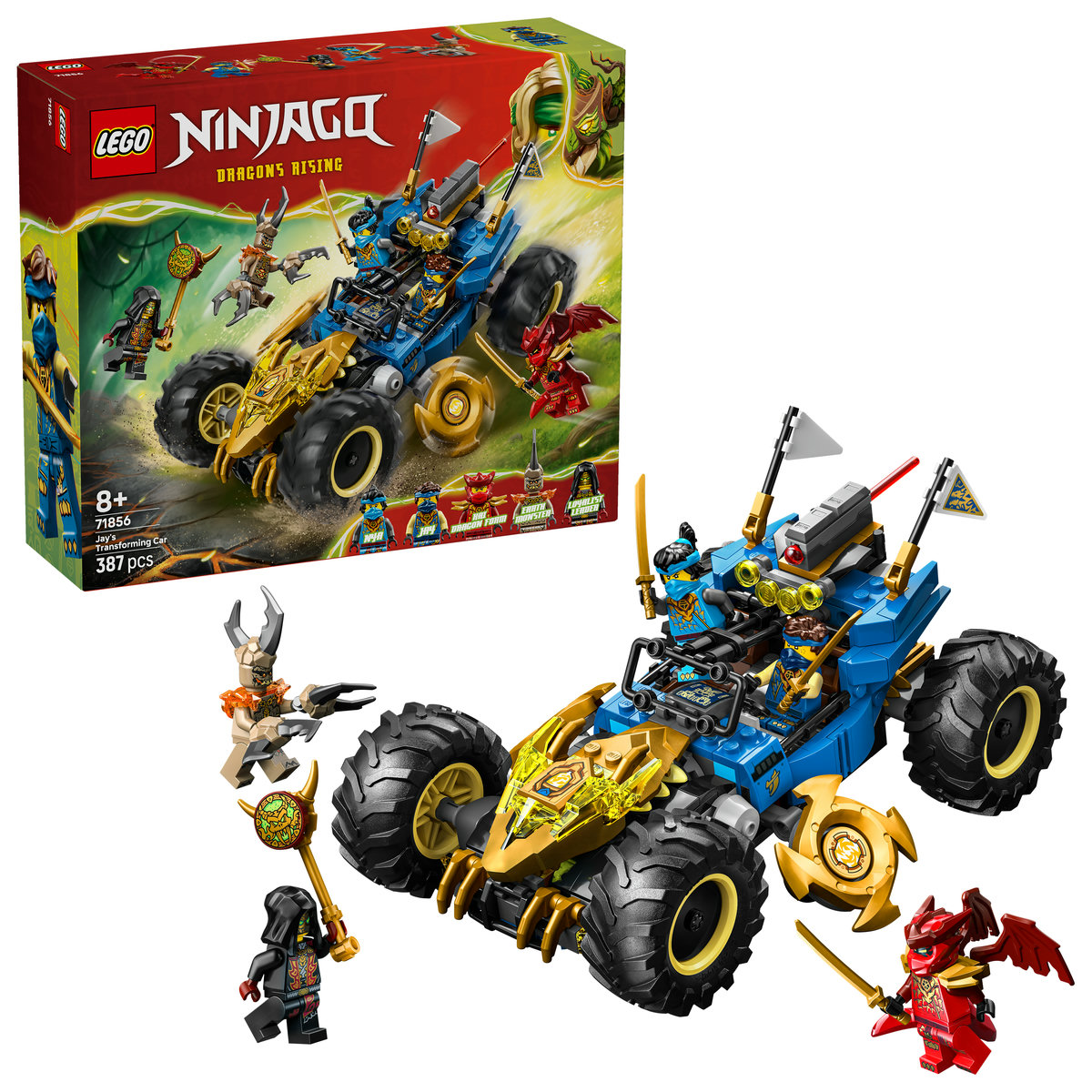 LEGO Ninjago. Masina transformabila a lui Jay