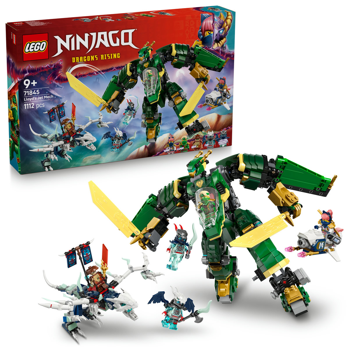 LEGO. NINJAGO Robotul-avion cu reactie al lui Lloyd
