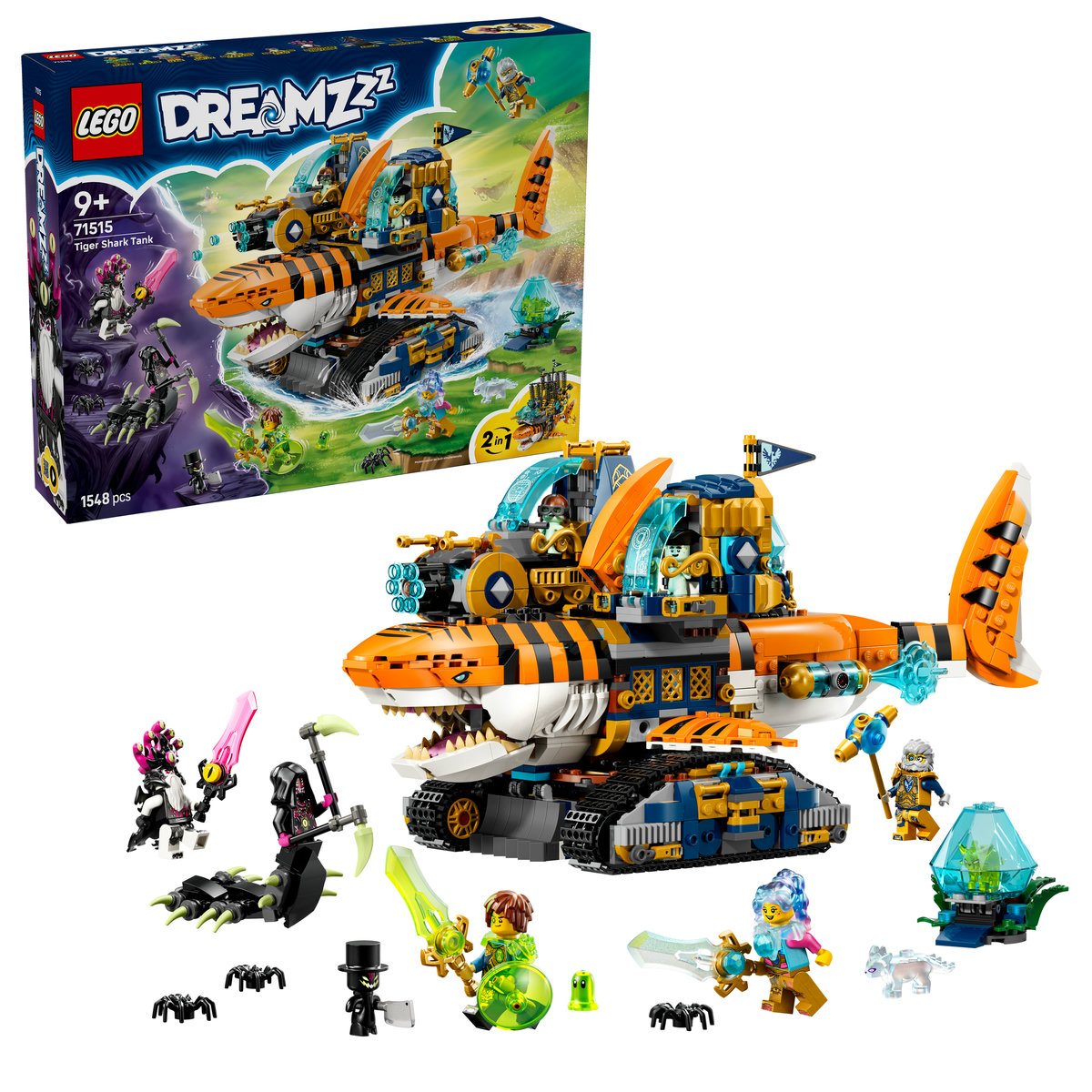 LEGO Ninjago. Tancul tigru rechin