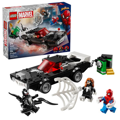 LEGO. Omul Paianjen vs Masina fortoasa a lui Venom - confruntare supereroi si actiune
