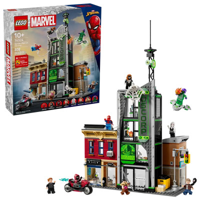 LEGO. Omul-Paianjen vs Oscorp