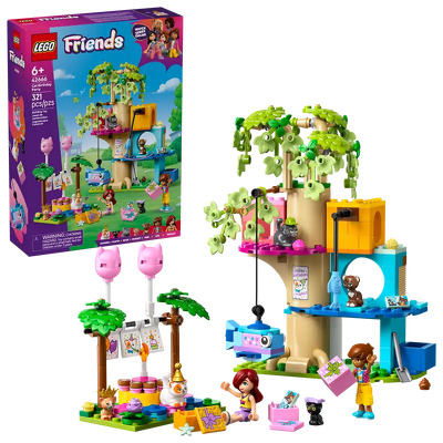 LEGO. Petrecere de ziua de nastere a pisicii si casuta in copac - joaca creativa pentru copii