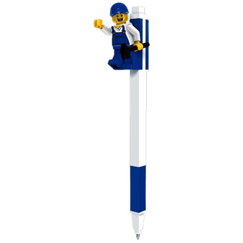 LEGO. Pix cu gel LEGO albastru - Minifigurina