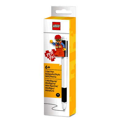 LEGO. Pix cu gel LEGO negru - Minifigurina LEGO. Pix cu gel LEGO negru - Minifigurina