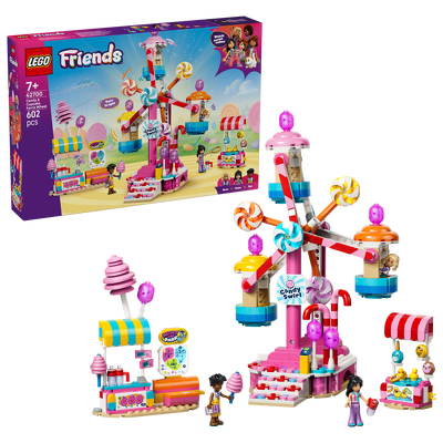 LEGO. Roata Ferris cu bomboane si briose
