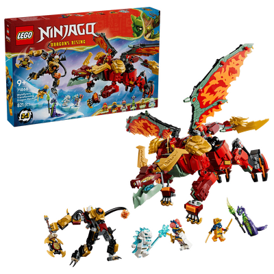 LEGO. Robotul dragon transformator al lui Wyldfyre