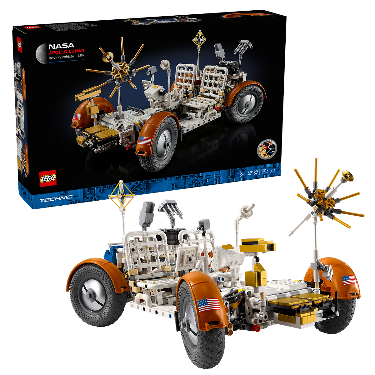LEGO. Roverul selenar din misiunile NASA Apollo