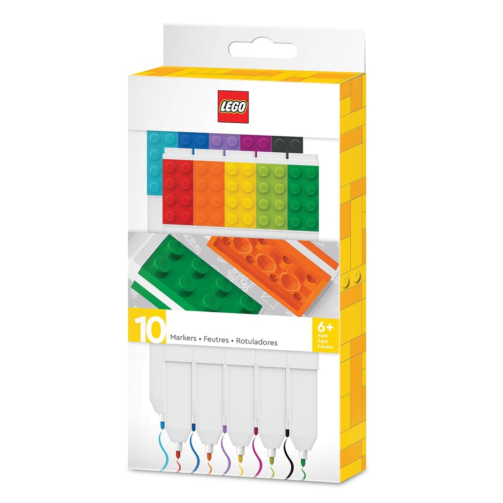 LEGO. Set 10 markere LEGO