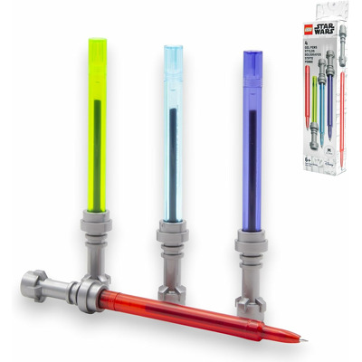 LEGO. Set 4 pixuri colorate cu gel LEGO Star Wars Lightsaber