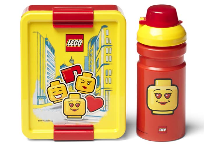 LEGO. Set pentru pranz Iconic rosu-galben