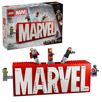 LEGO. Sigla si minifigurine Marvel - supereroi in actiune