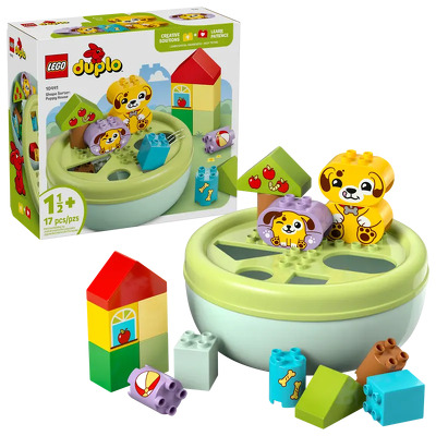 LEGO. Sortator de forme casa pentru catei - joaca educativa pentru copii