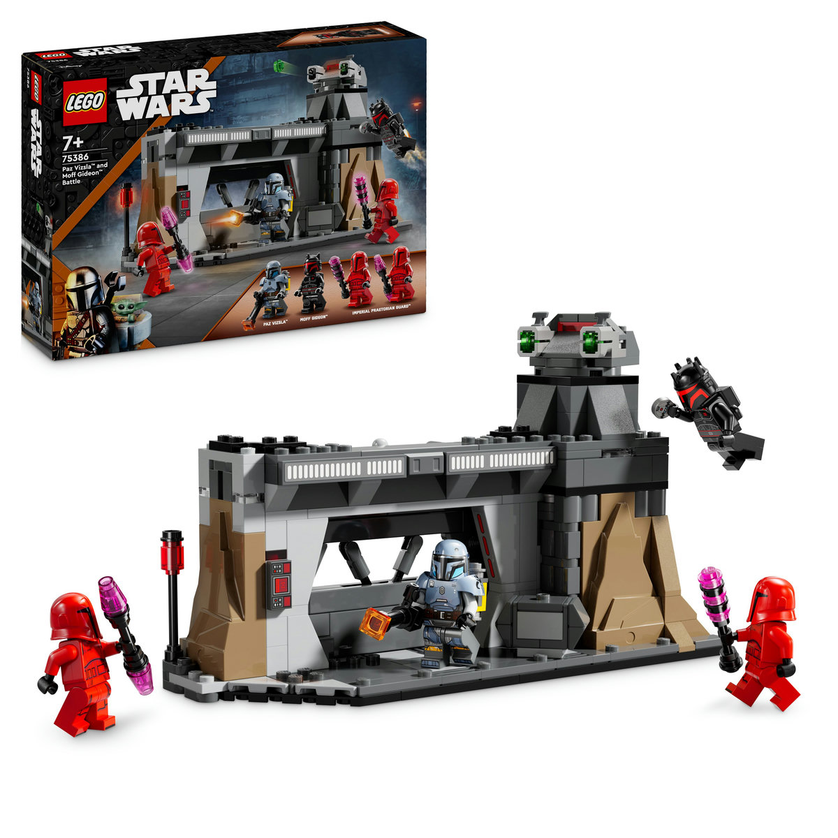 LEGO Star Wars. Lupta dintre Paz Vizsla si Moff Gideon