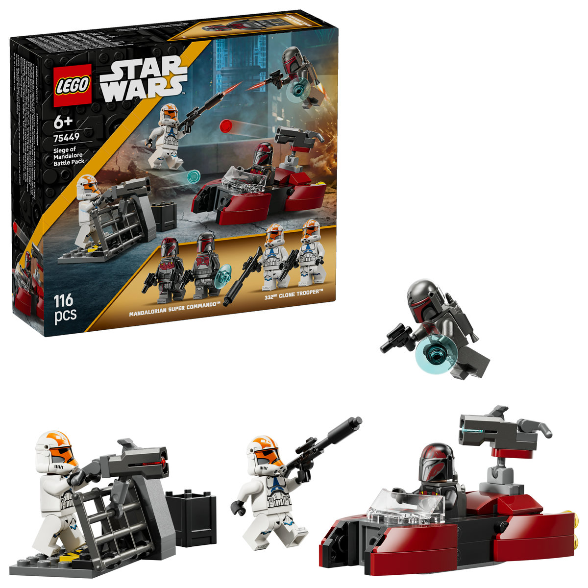 LEGO Star Wars. Pachet de lupta asediul de pe Mandalore