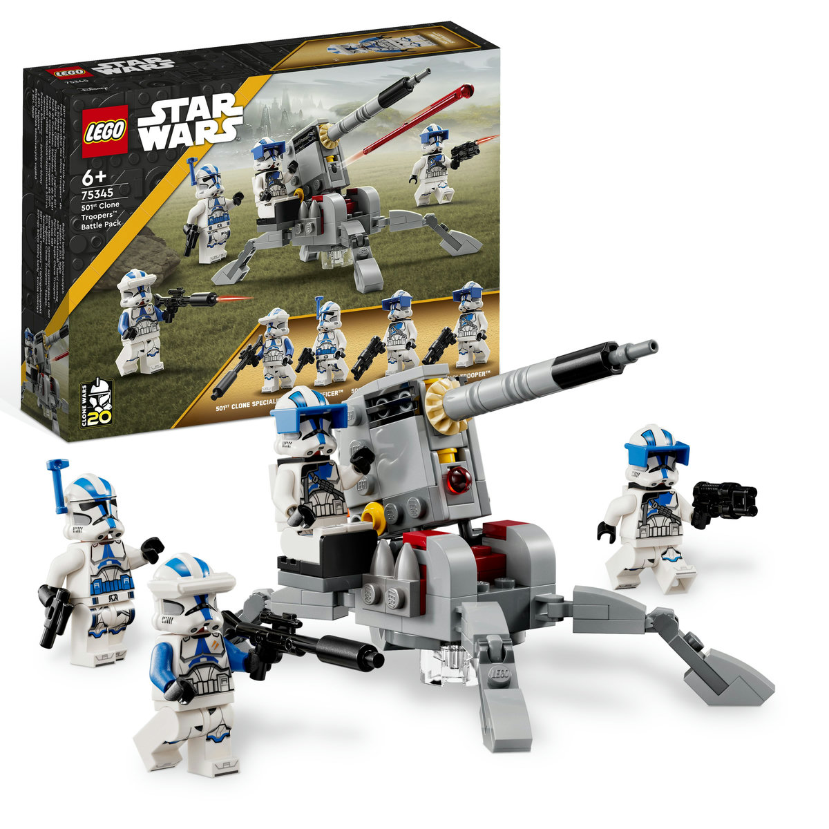 LEGO. Star Wars Pachet de lupta Clone Troopers Divizia 501