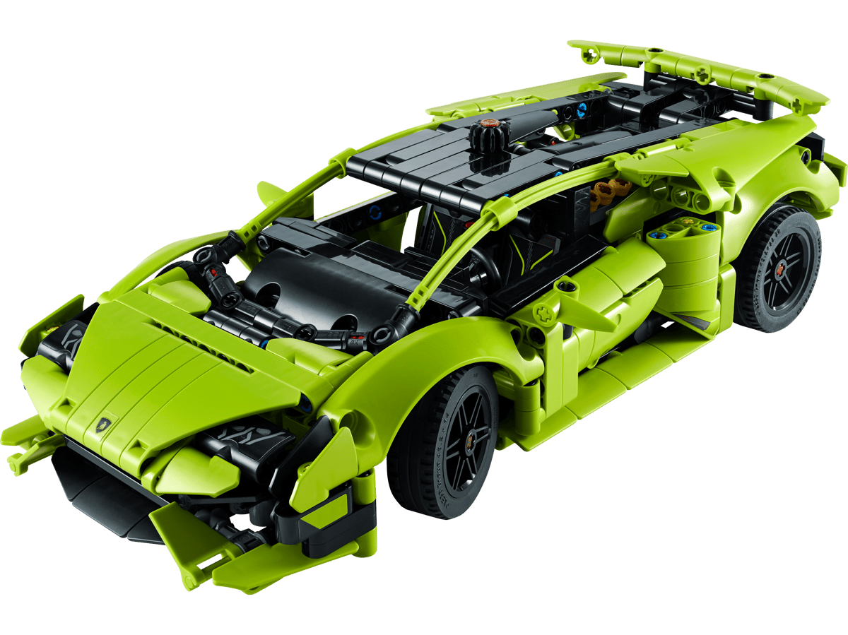 LEGO TECHNIC. Lamborghini Huracan Technica cu 1832 piese pentru constructie si expunere