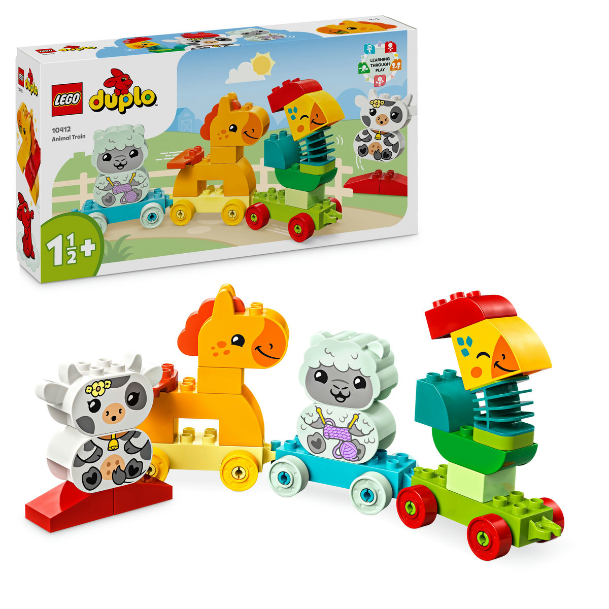LEGO. Tren cu animale