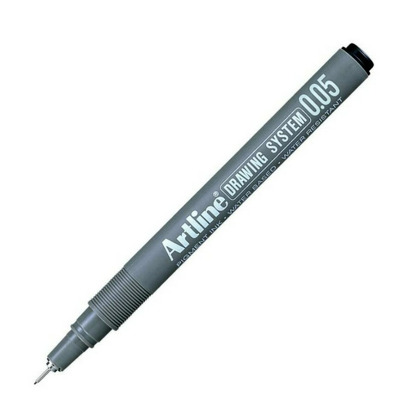 Liner pentru desen tehnic cu varf fetru 0.05mm - sepia