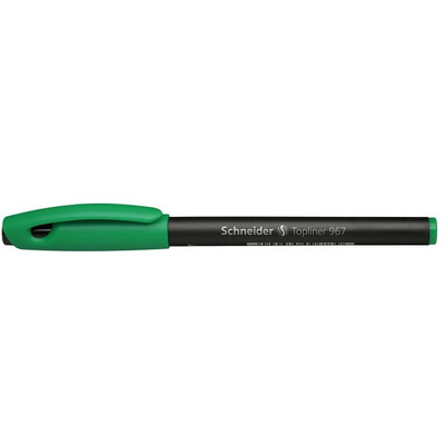 Liner Schneider 967, varf fetru 0.4mm - verde