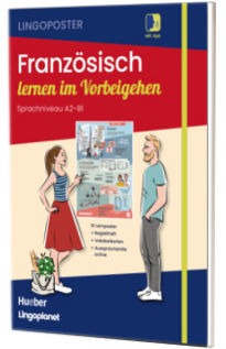 Lingoposter: Franzosisch lernen im Vorbeigehen