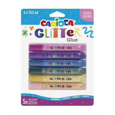 Lipici glitter Pearly, Carioca