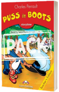 Literatura adaptata pentru copii. Puss in Boots. Manualul profesorului cu digibook app