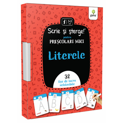 Literele - prescolari mici (Scrie si sterge!) Literele - prescolari mici (Scrie si sterge!)
