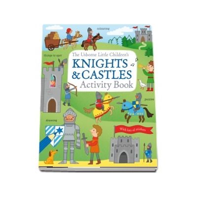 Little childrens knights and castles activity book