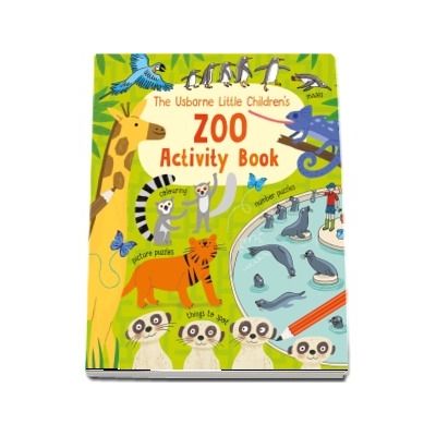 Little childrens zoo activity book