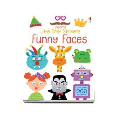 Little first stickers funny faces