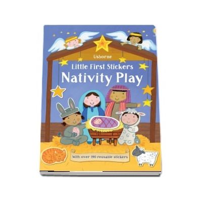 Little first stickers Nativity Play