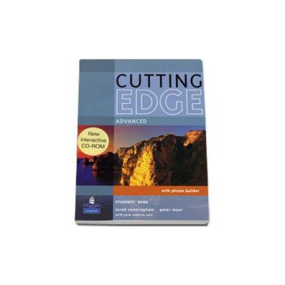 Cutting Edge Advanced level Students Book and CD-Rom pack (with phrase builder)