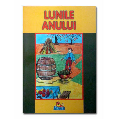 LUNILE ANULUI - Carte ilustrata de colorat
