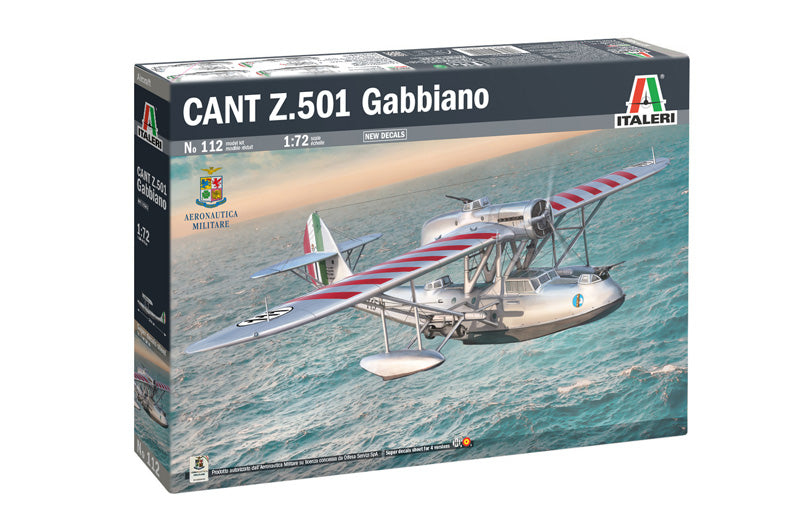 Macheta aeromodel de construit avion CANT Z.501 Gabbiano