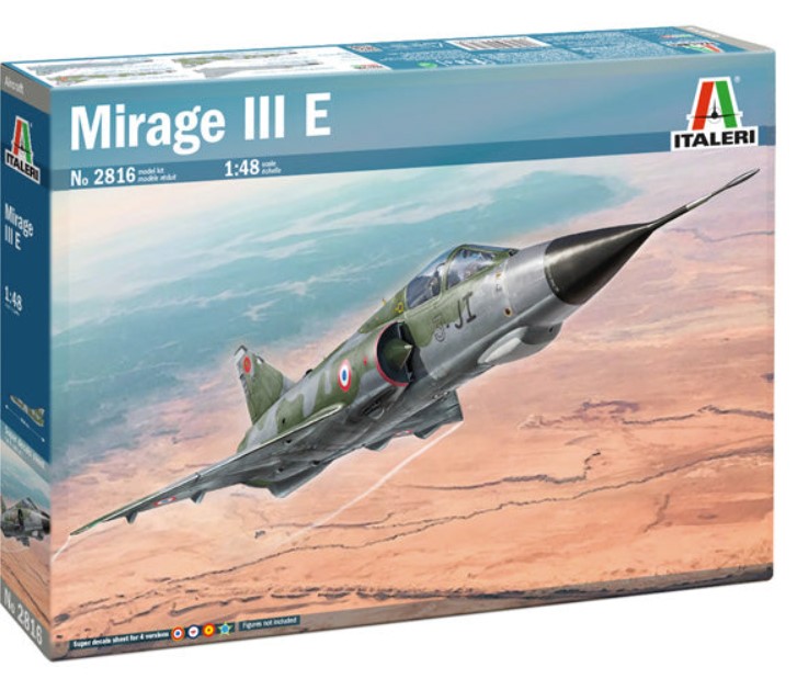 Macheta aeromodel de construit avion Mirage III E