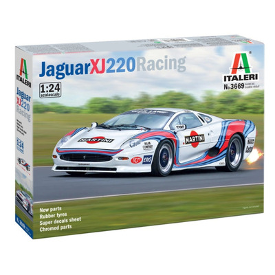 Macheta automodel de construit Masina sport Jaguar XJ 220 Race Car